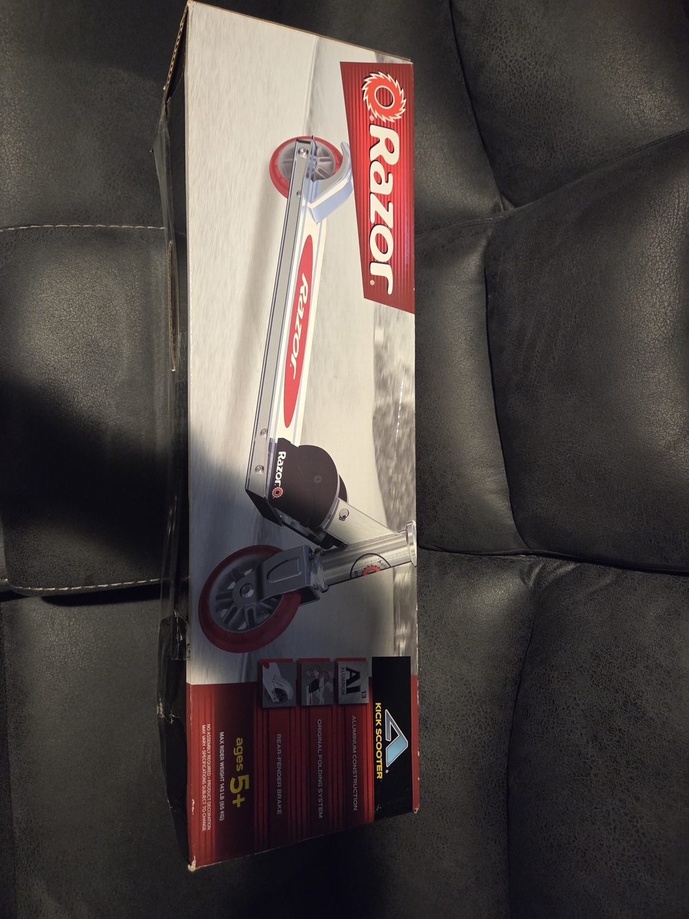 Razor Red and Silver Kick Scooter - Razor